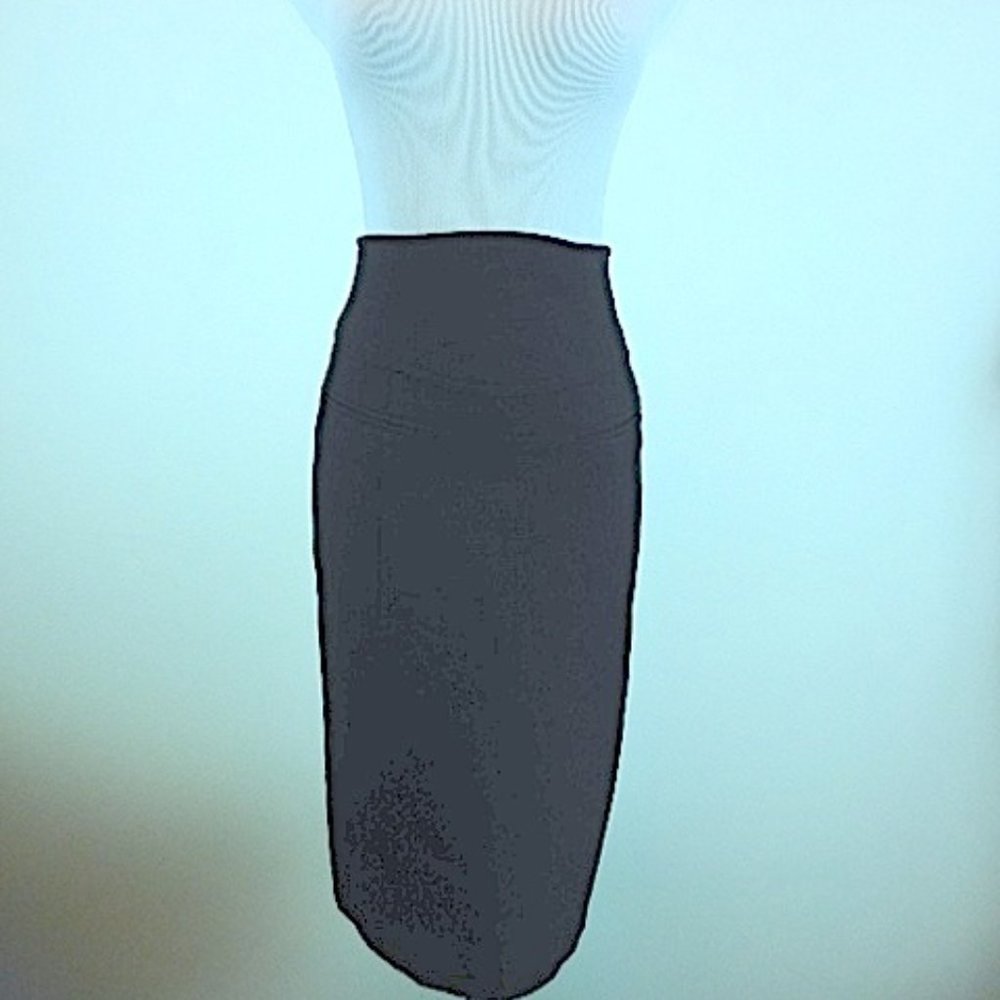 NANETTE LEPORE black midi SKIRT High waisted 0